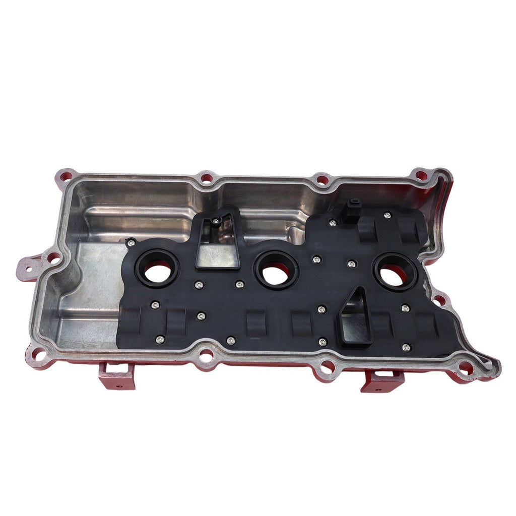 2 Red ALUMINUM Valve Cover Kit for 02-09 NISSAN Altima Maxima Murano Quest 3.5L