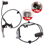 For Toyota Hilux Vigo 2004-2012 2 Pcs ABS Wheel Speed Sensor Rear Left & Right