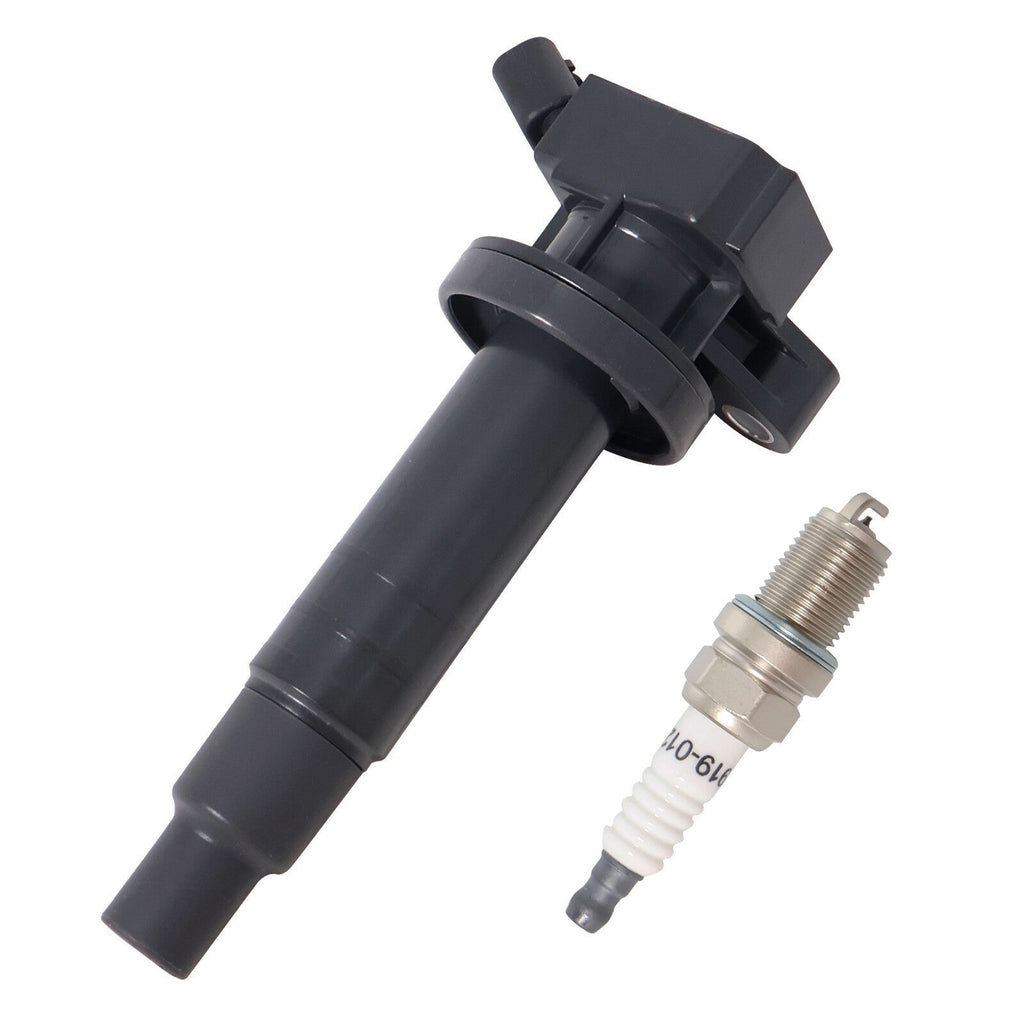 4PCS Ignition Coil & Spark Plug for 2000-2008 Toyota Corolla Matrix Celica UF247