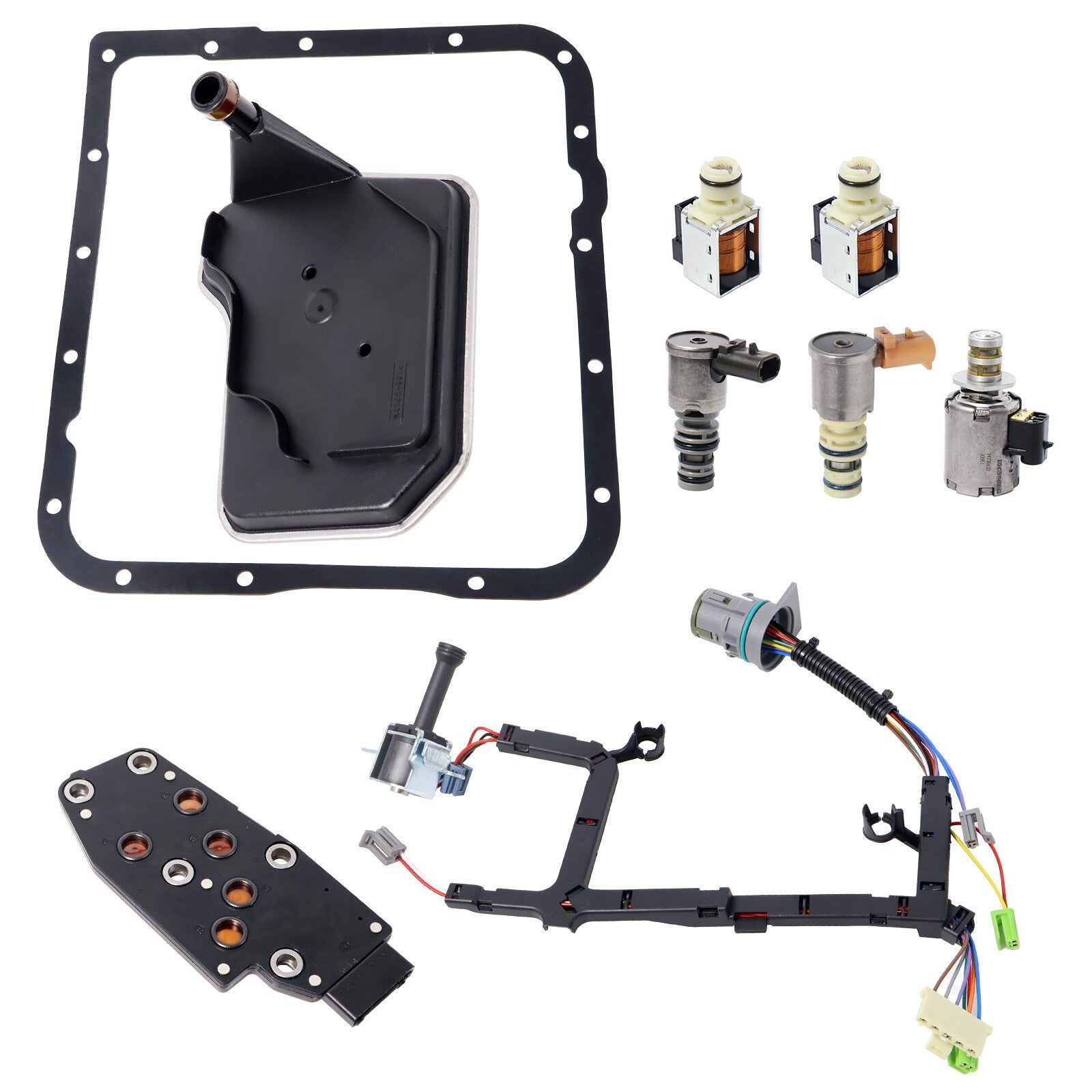 8677314 9PCS 4L60E 4L65E Transmission Solenoid Kit For Cadillac luxury Camaro