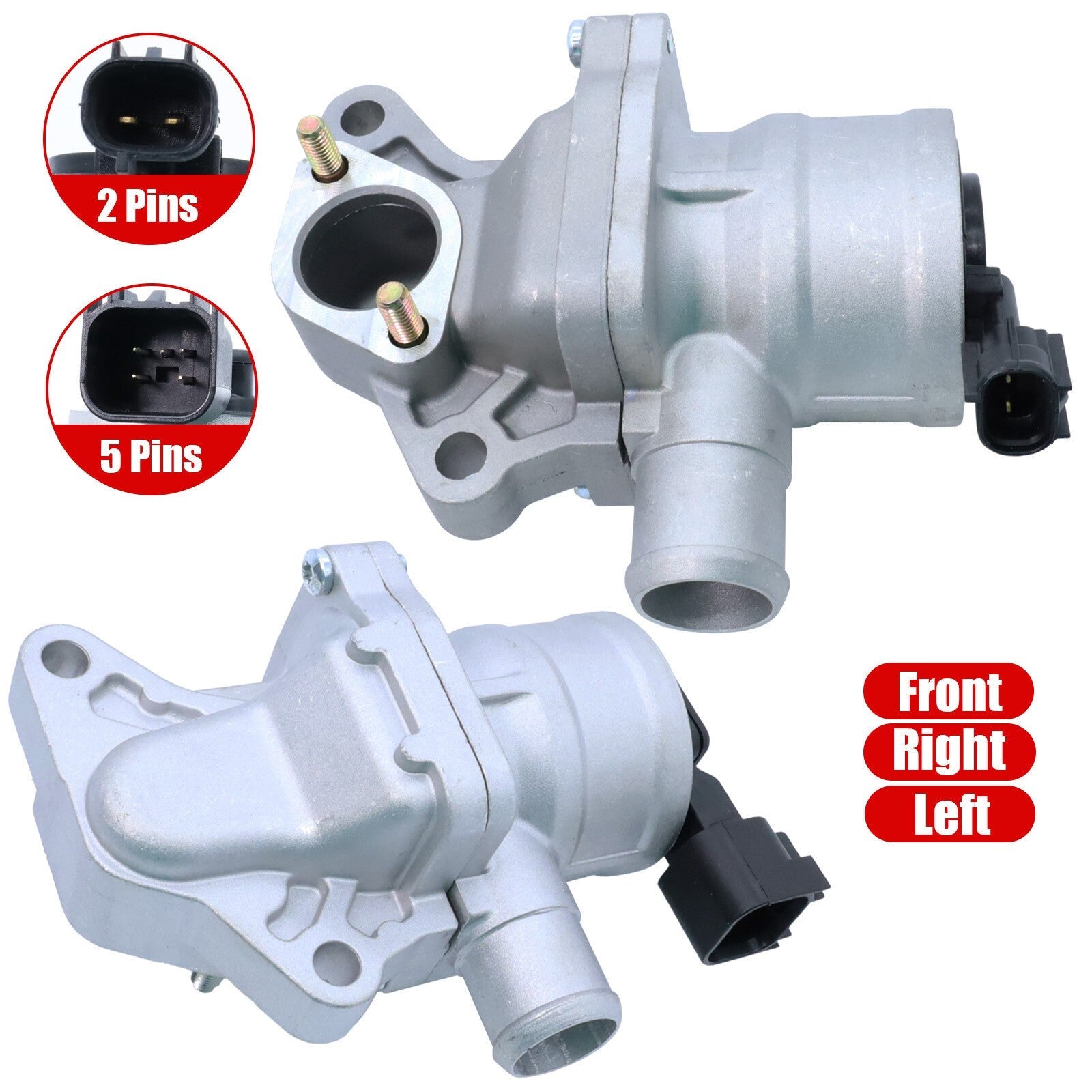 2x Valve Intake Manifold Left+Right for Subaru 05-11 14845AA220 14845AA230