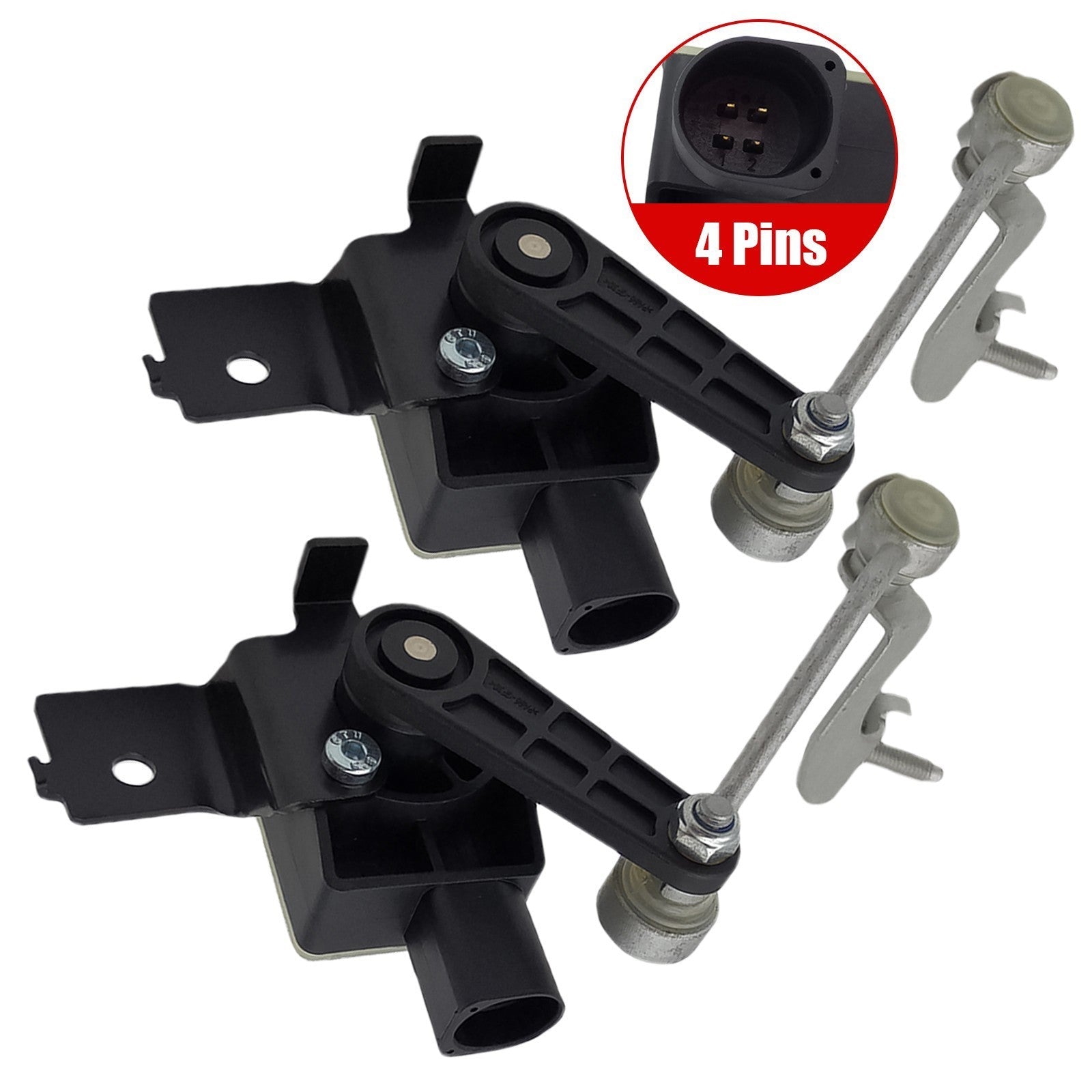 2x Front LH & RH Ride Height Level Sensor For Volkswagen Passat 05-10 3C0941274A