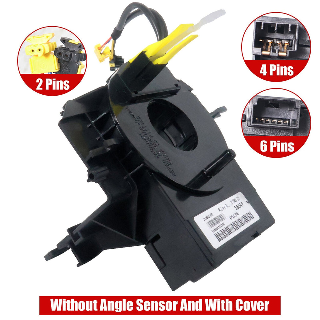 1 Set Without Angle Sensor With Cover Steering Steering Wheel Clock Spring