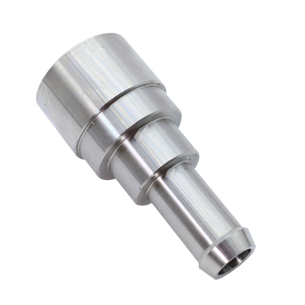 2PCS Heater Core Coolant Hose Connectors For Silverado Tahoe Stainless Steel
