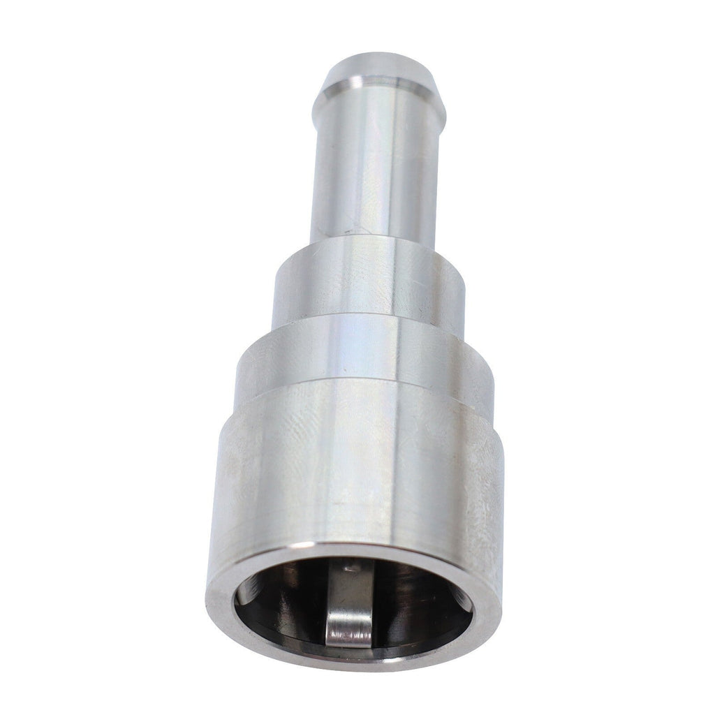 2PCS Heater Core Coolant Hose Connectors For Silverado Tahoe Stainless Steel