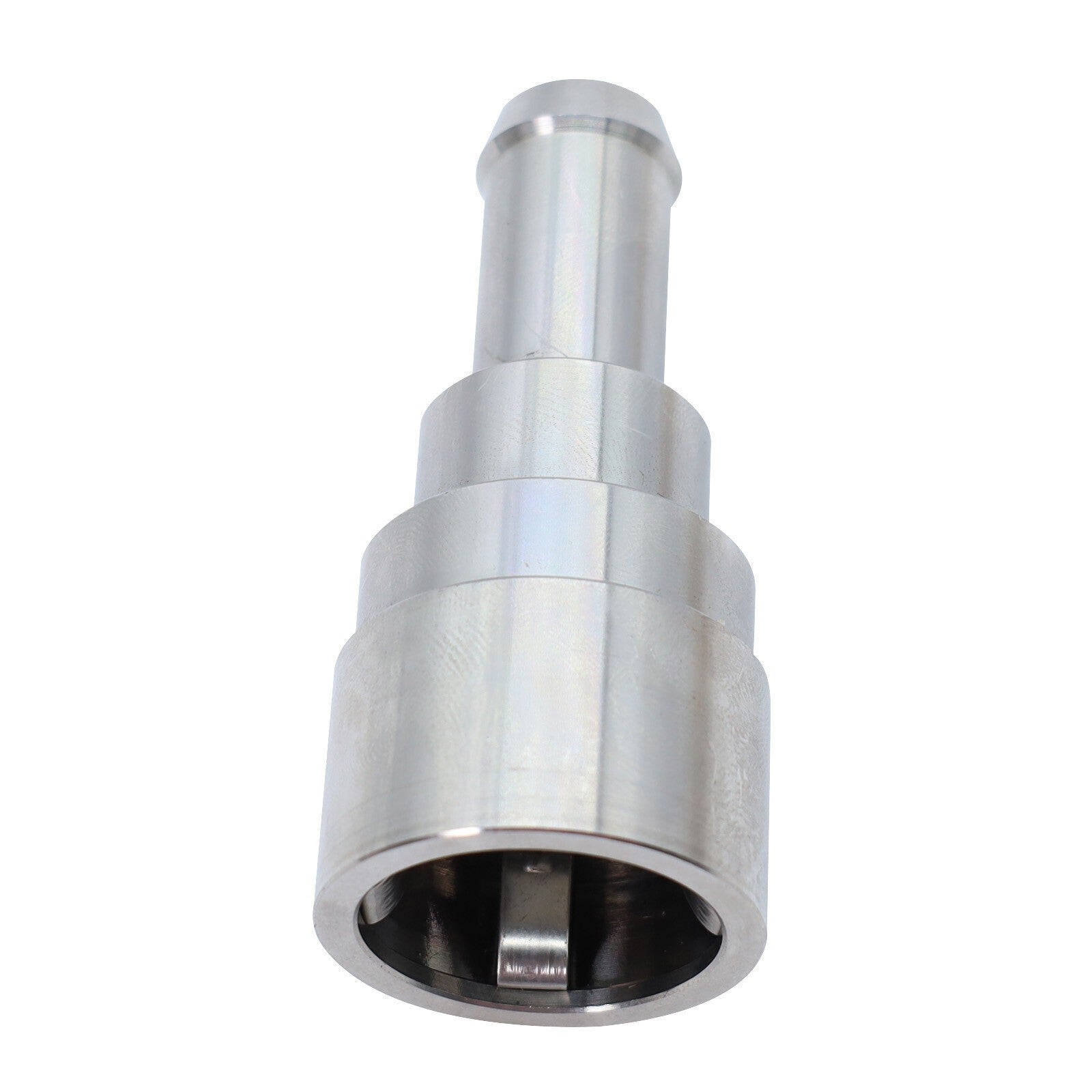 2PCS Heater Core Coolant Hose Connectors For Silverado Tahoe Stainless Steel
