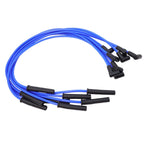 For Ford Big Block FE 351C 8.5 mm 8x Blue HEI Distributors Spark Plug Wire Set
