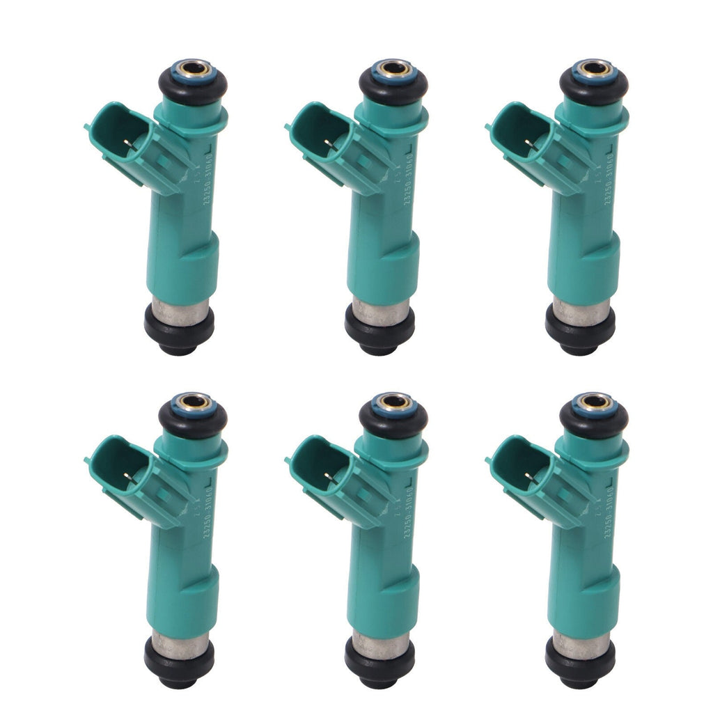 6Pcs Fuel Injectors For Toyota HILUX 4RUNNER LAND FORTUNER 02-12 23250-31010