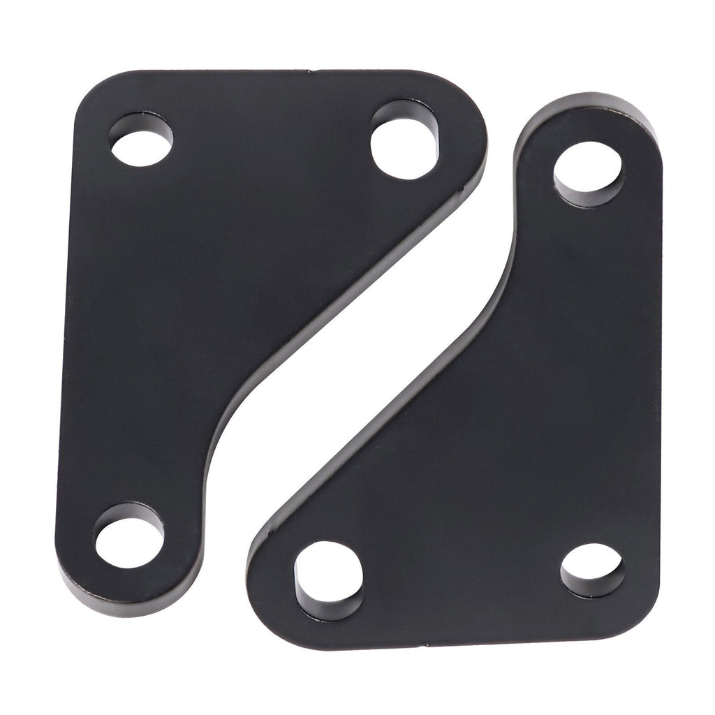 SBC Black Saginaw Power Steering Pump Mounting Bracket For LWP SWP SB Chevy 327