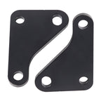 SBC Black Saginaw Power Steering Pump Mounting Bracket For LWP SWP SB Chevy 327