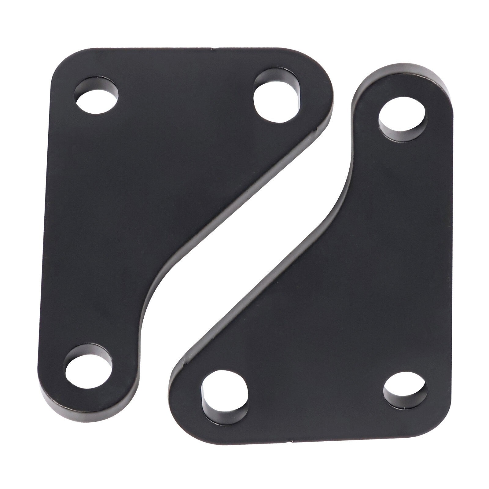 SBC Black Saginaw Power Steering Pump Mounting Bracket For LWP SWP SB Chevy 327