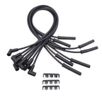 For Ford Big Block FE 351C 8.5 mm 8x Black HEI Distributors Spark Plug Wire Set
