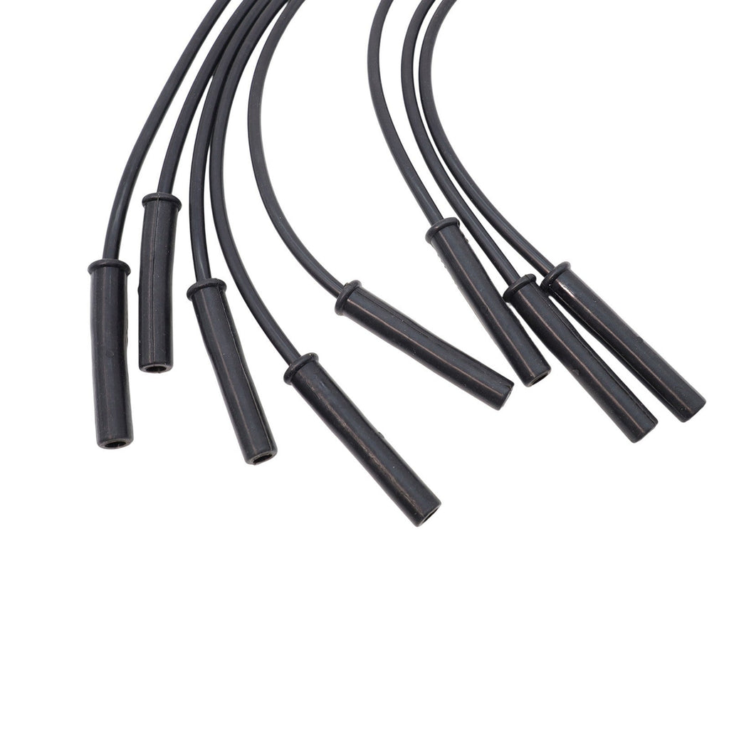 For Ford Big Block FE 351C 8.5 mm 8x Black HEI Distributors Spark Plug Wire Set