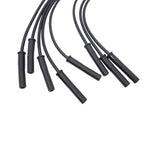 For Ford Big Block FE 351C 8.5 mm 8x Black HEI Distributors Spark Plug Wire Set