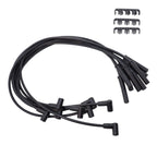 For Ford Big Block FE 351C 8.5 mm 8x Black HEI Distributors Spark Plug Wire Set