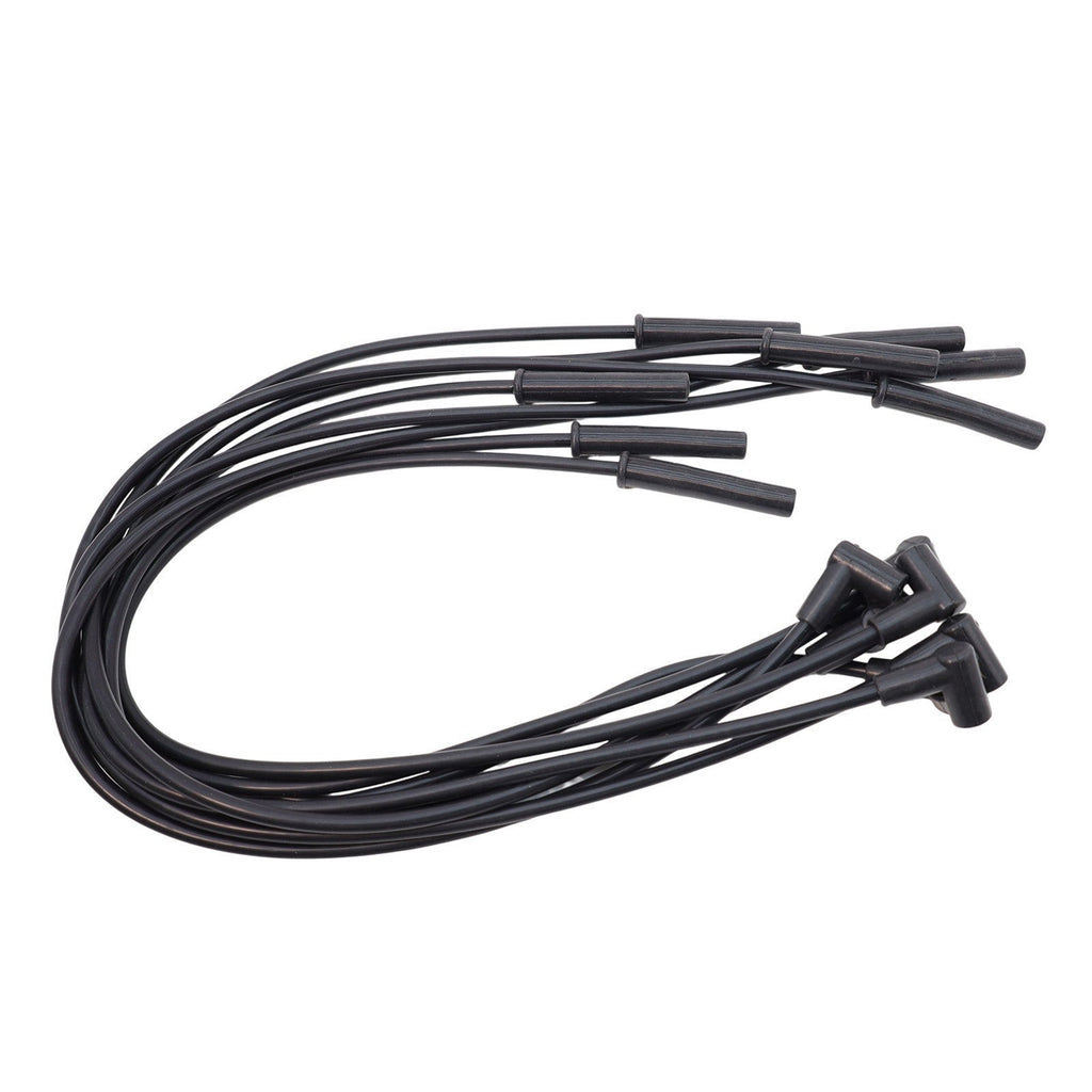 For Ford Big Block FE 351C 8.5 mm 8x Black HEI Distributors Spark Plug Wire Set