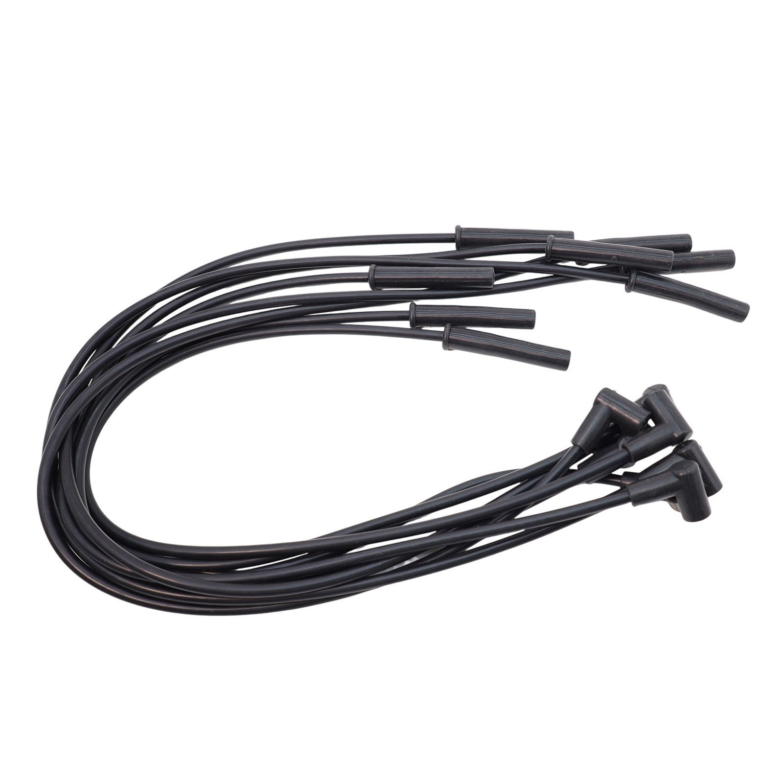 For Ford Big Block FE 351C 8.5 mm 8x Black HEI Distributors Spark Plug Wire Set
