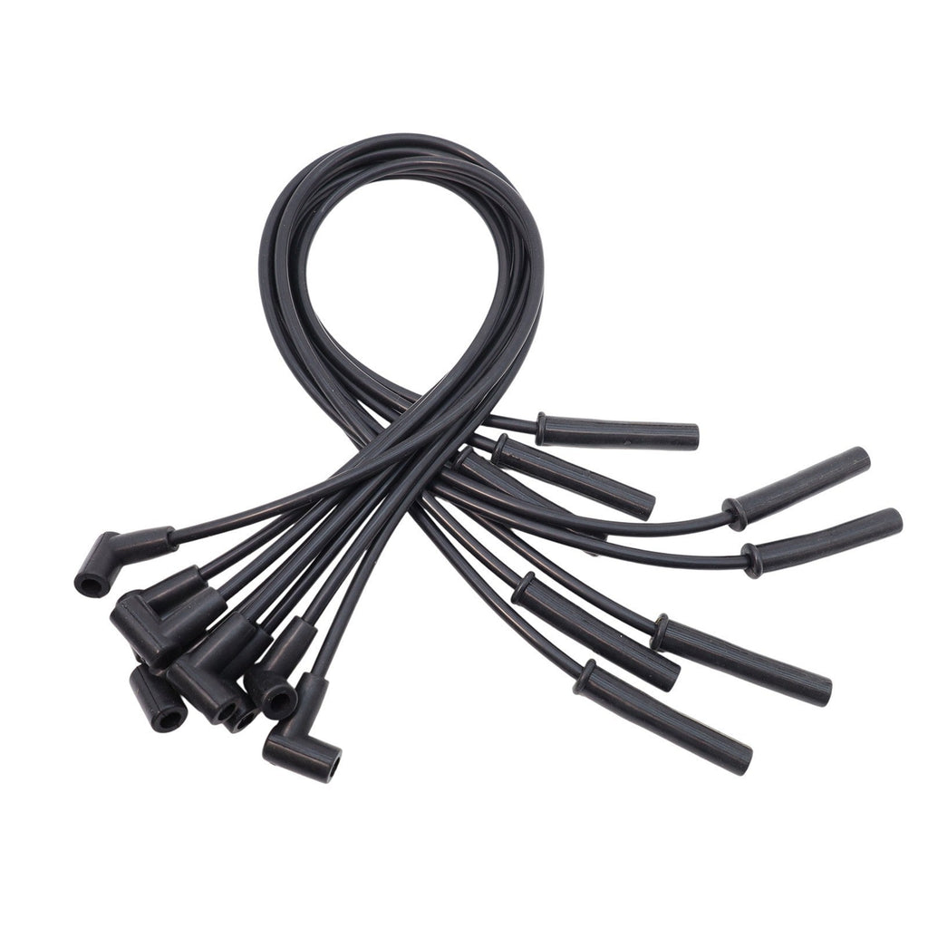 For Ford Big Block FE 351C 8.5 mm 8x Black HEI Distributors Spark Plug Wire Set