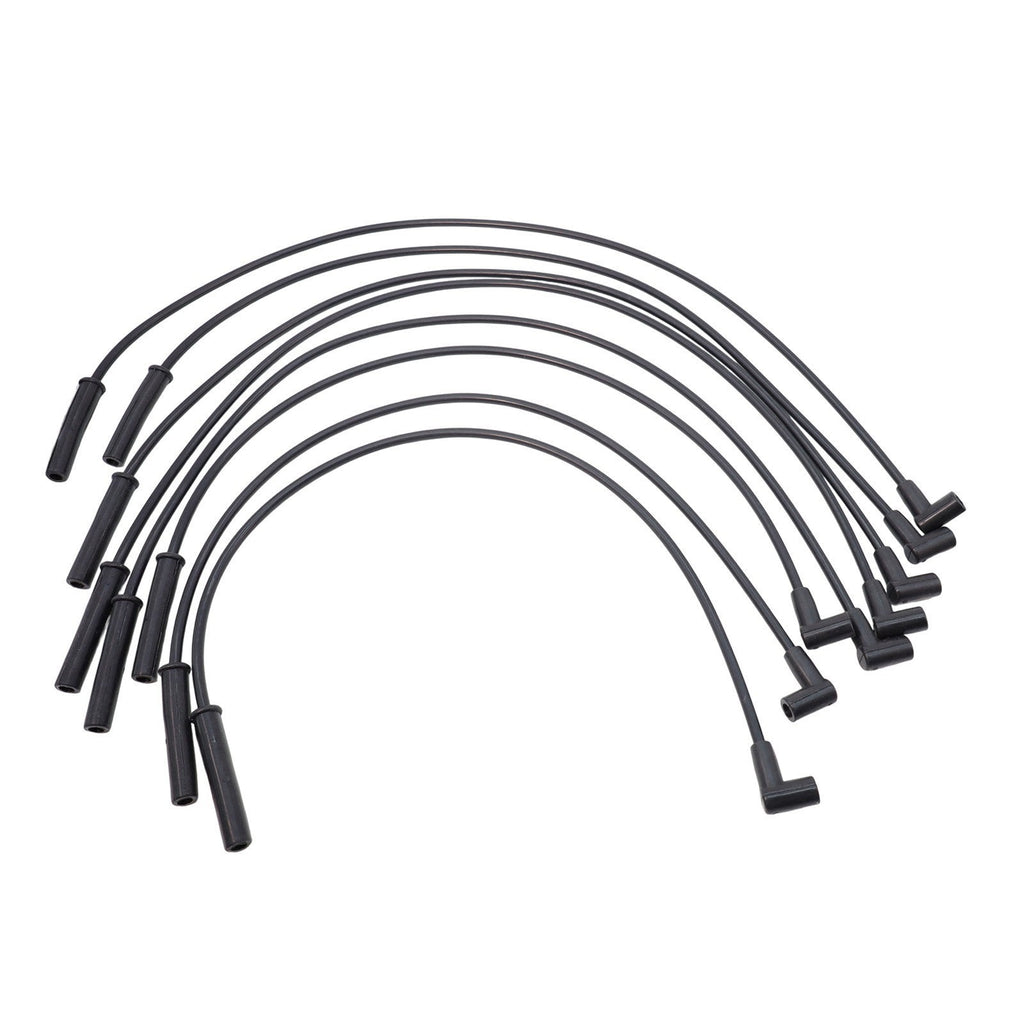 For Ford Big Block FE 351C 8.5 mm 8x Black HEI Distributors Spark Plug Wire Set