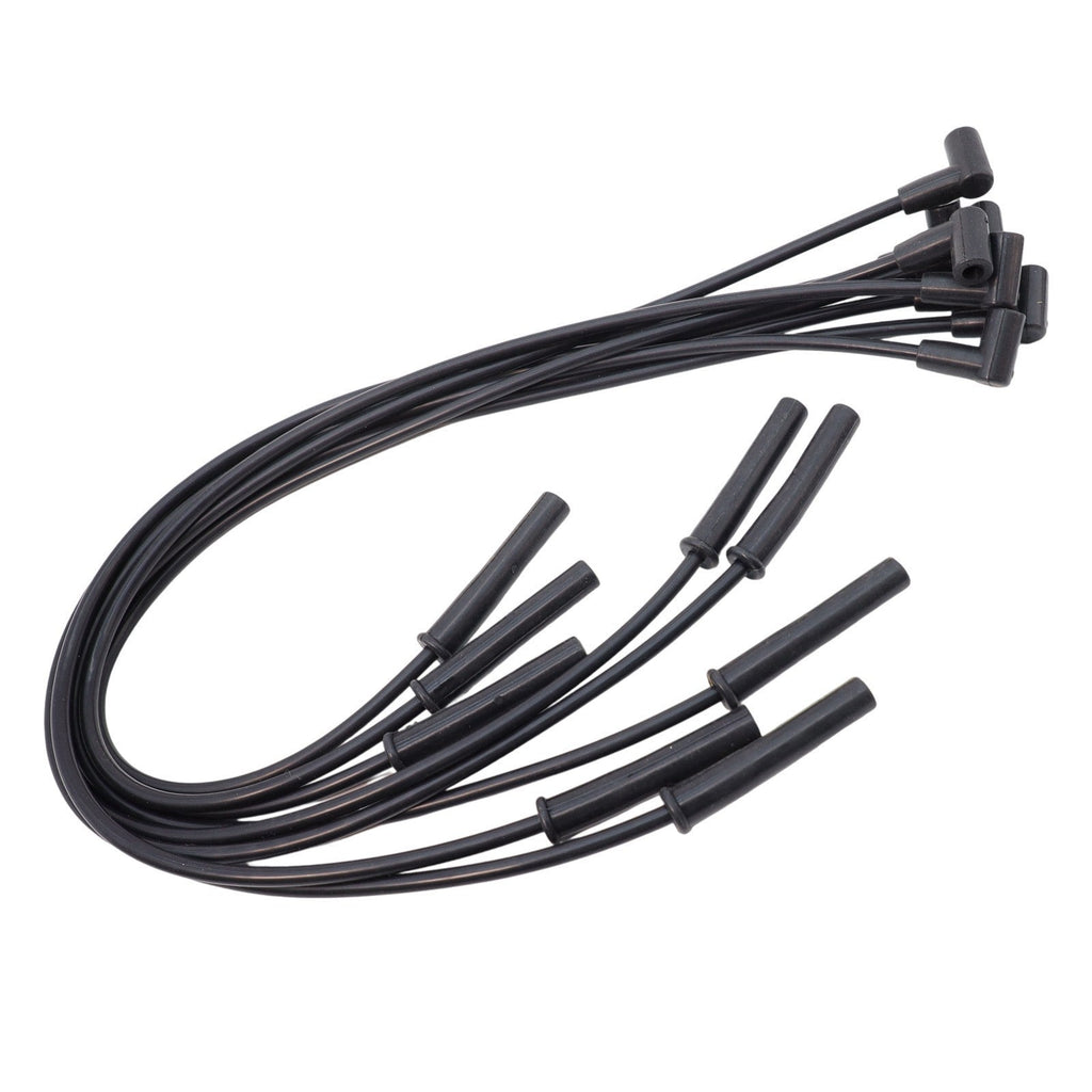 For Ford Big Block FE 351C 8.5 mm 8x Black HEI Distributors Spark Plug Wire Set