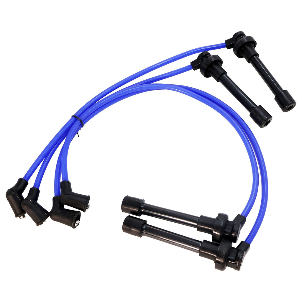 4Pcs Spark Plug Wires 32722P2FA03 Fit for Honda Civic 1.6L L4 1.5L SOHC CNG
