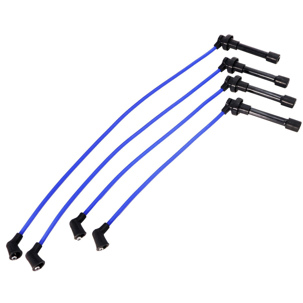 4Pcs Spark Plug Wires 32722P2FA03 Fit for Honda Civic 1.6L L4 1.5L SOHC CNG