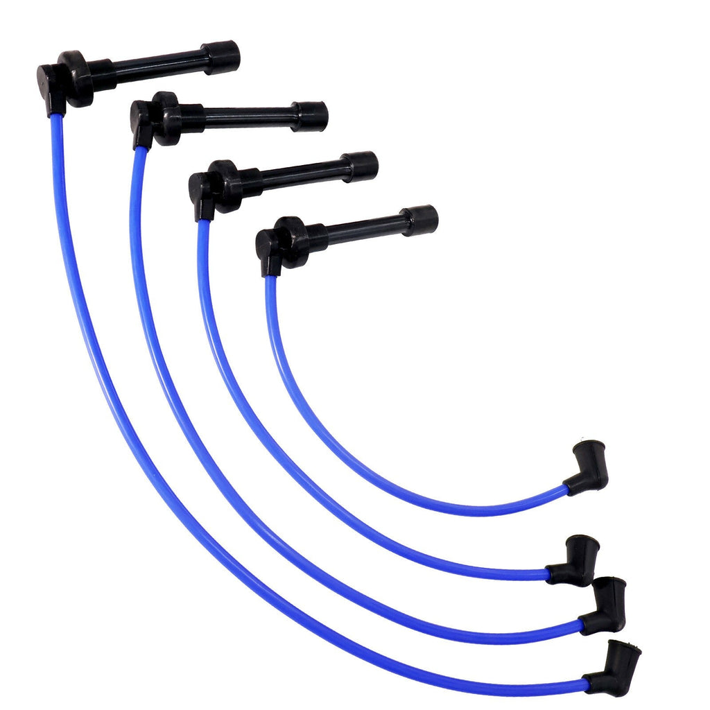 4Pcs Spark Plug Wires 32722P2FA03 Fit for Honda Civic 1.6L L4 1.5L SOHC CNG