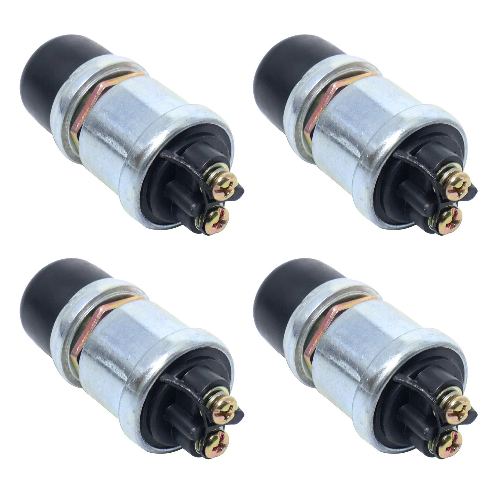 4X Heavy-Duty Start Ignition Momentary Push-Button Starter Switch SSB5 12V