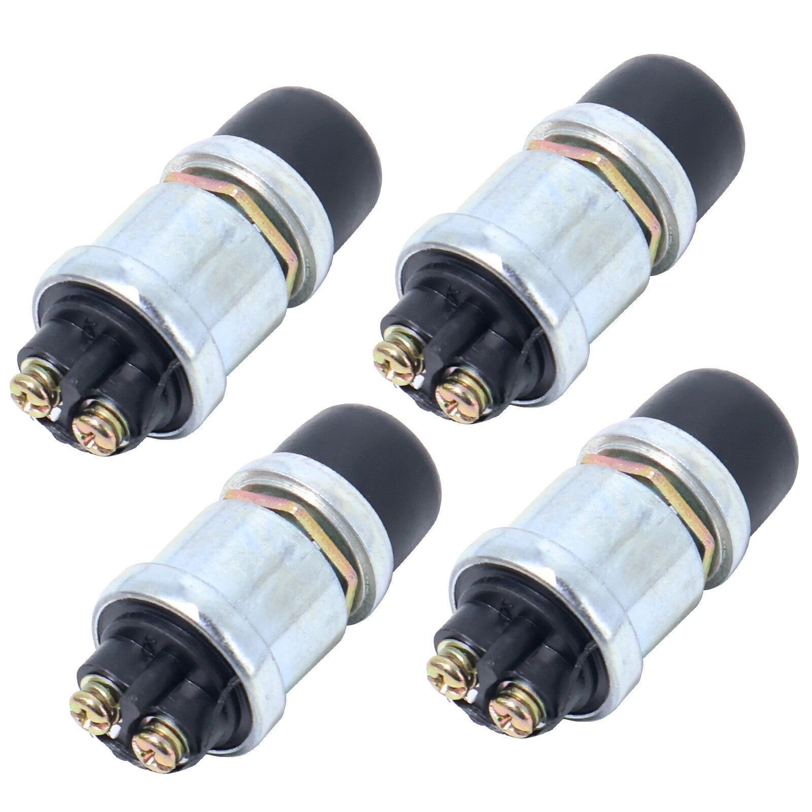 4X Heavy-Duty Start Ignition Momentary Push-Button Starter Switch SSB5 12V