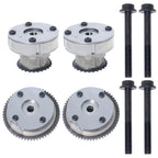 4Pcs Exhaust + Intake VVT Cam Gears with Bolt For Ford Edge F-150 AT4Z6C526B New