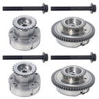 4Pcs Exhaust + Intake VVT Cam Gears with Bolt For Ford Edge F-150 AT4Z6C526B New