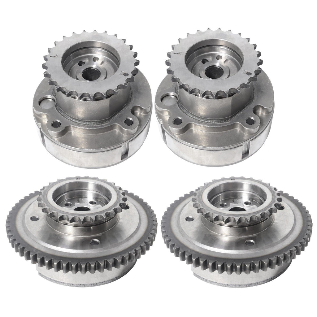 4Pcs Exhaust + Intake VVT Cam Gears with Bolt For Ford Edge F-150 AT4Z6C526B New