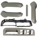 6x Door Grab Handle Cover Switch Bezel for VW Jetta Golf Bora MK4 99-04 LHD Gray