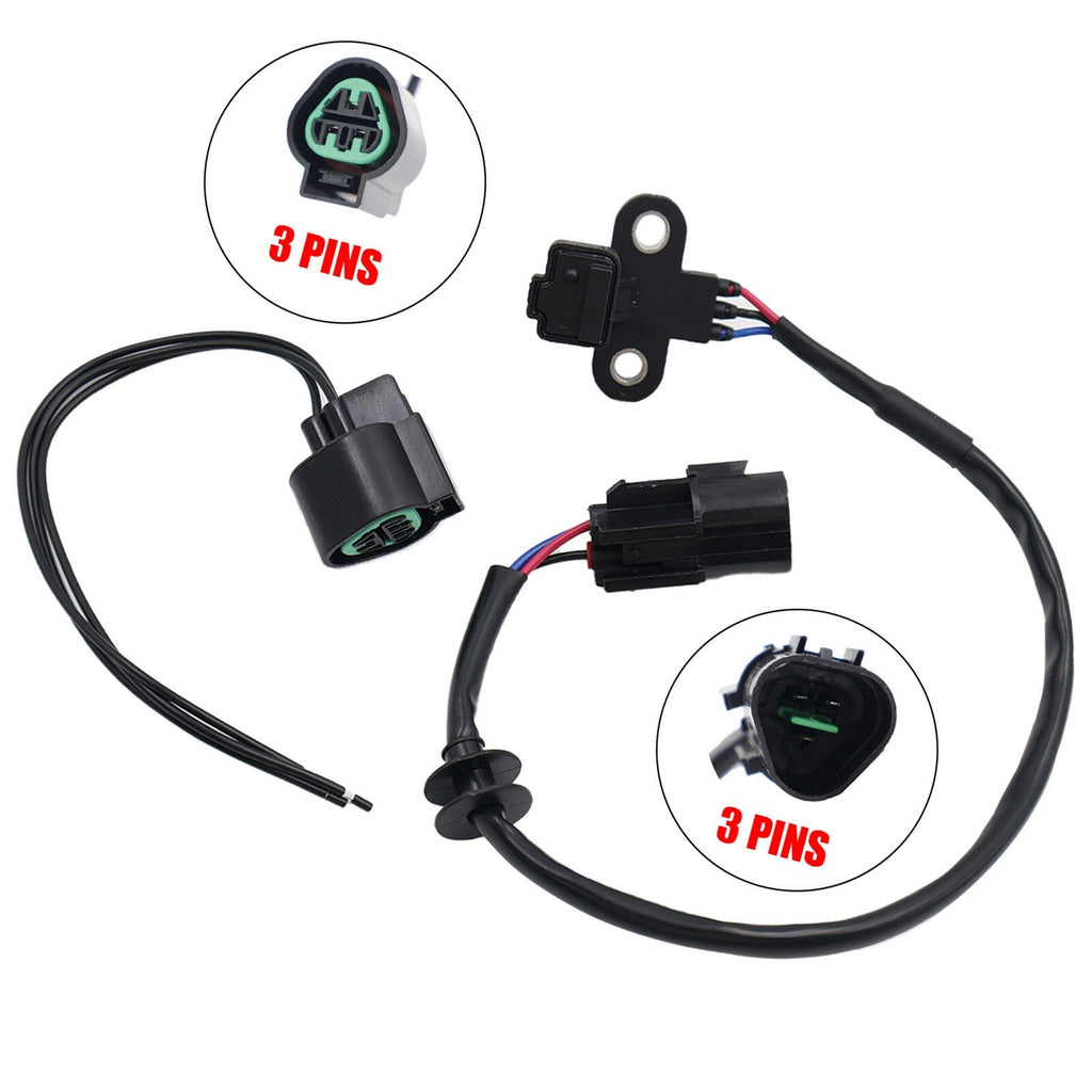 Crankshaft Position Sensor & CONNECTOR For MITSUBISHI LANCER MR420734