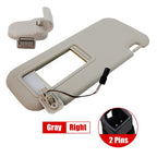 Right Side Gray Sun Visor W/ Light &Clip For Mazda 3 2010-2013 BBM369270C75