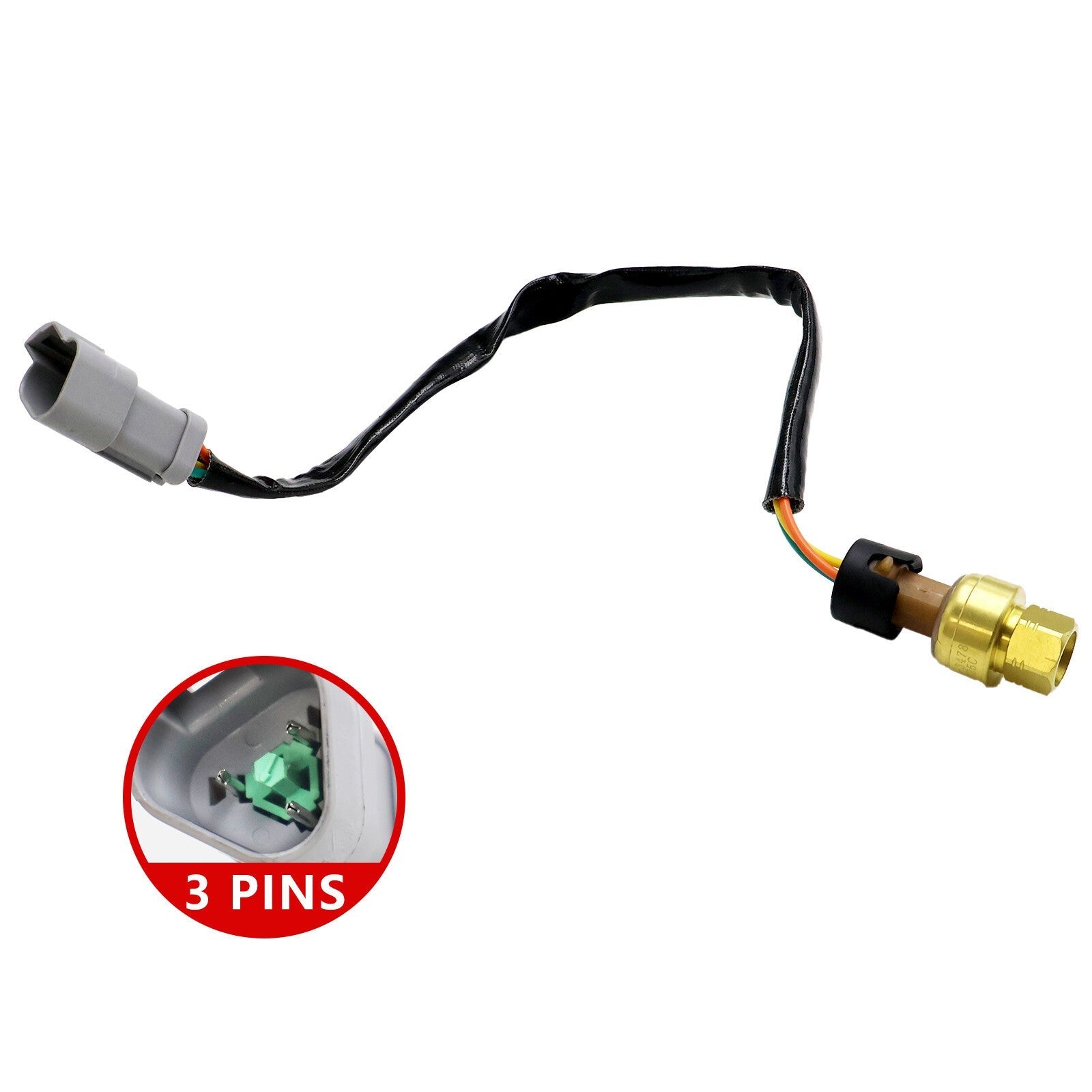 New Air Inlet Manifold Pressure Sensor 2393478 For Caterpillar C11 C13 C15 C18