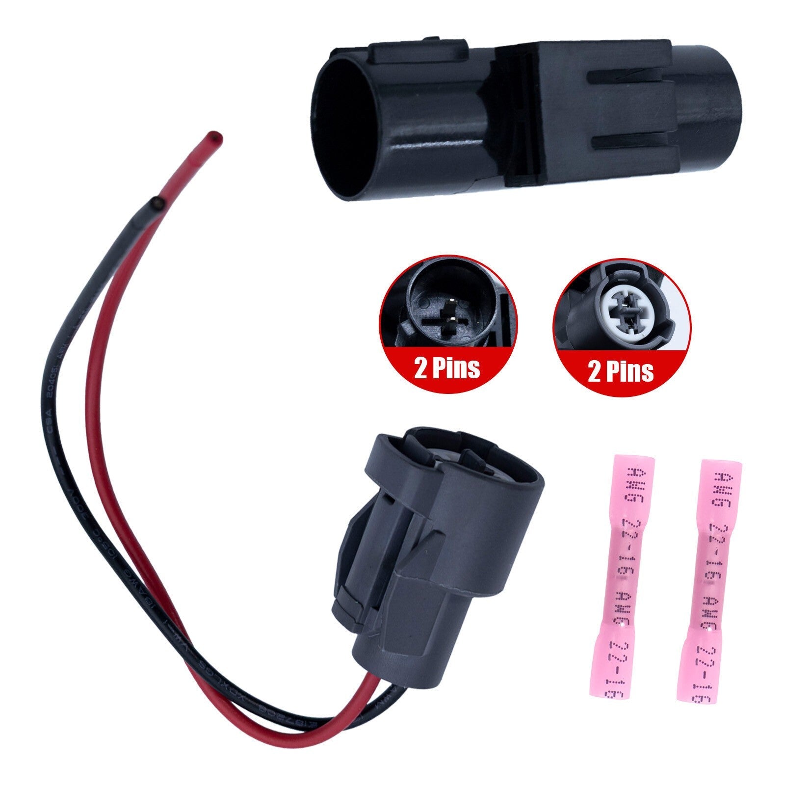 1 Set Ambient Air Temperature Sensor W/ Plug For Honda Civic Accord CR-V Odyssey