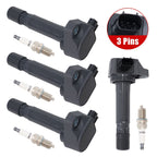 4Pcs Ignition Coils & Spark Plugs For Honda CIVIC 1.8L 2006-2011 30520RNAA01 New
