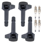 4Pcs Ignition Coils & Spark Plugs For Honda CIVIC 1.8L 2006-2011 30520RNAA01 New