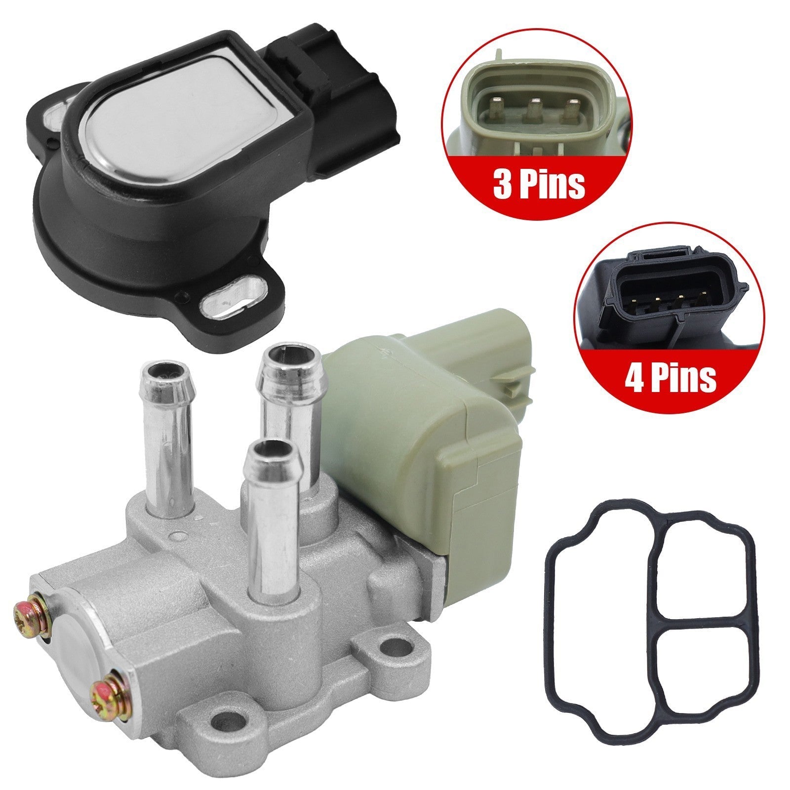 For 1994-1997 Toyota Celica 1.8L 2.2L IDLE VALVE + Throttle Position Sensor TPS