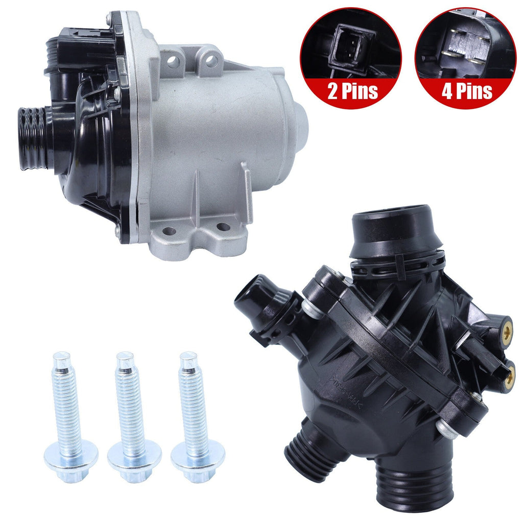 Thermostat & ARP Electric Engine Water Pump 11517632426 for BMW 1 3 5 Z4 Series