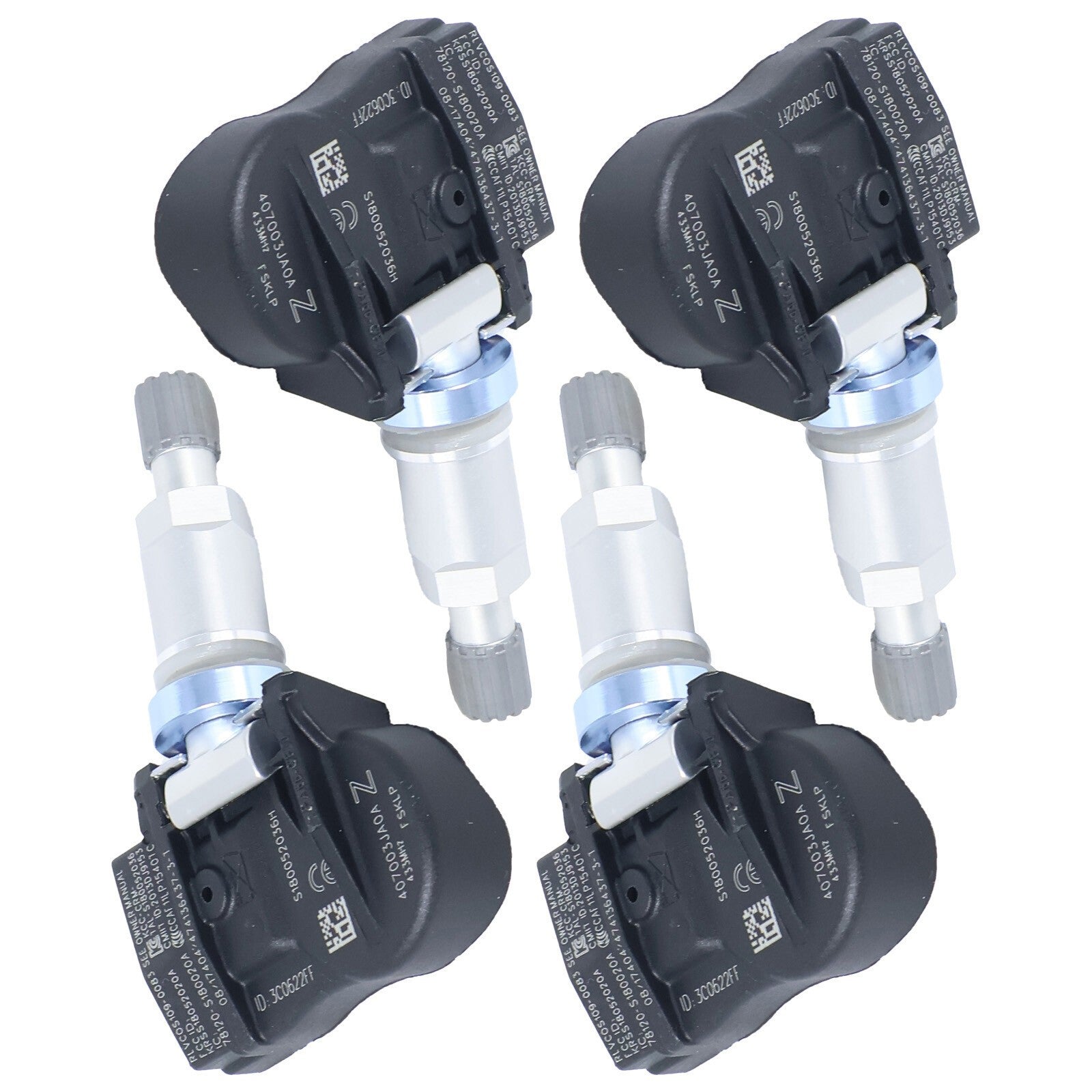 4Pcs Tire Pressure Sensor For INFINITI QX60 Q50 Q60 Nissan Maxima 407003JAOA New