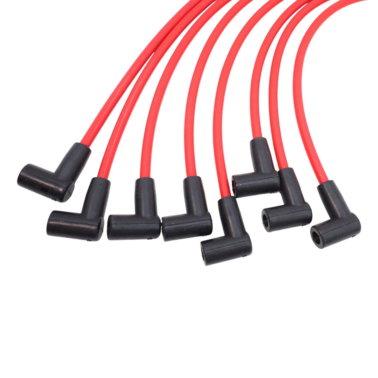 For Ford Big Block FE 351C 8.5 mm 8x Red HEI Distributors Spark Plug Wire Set