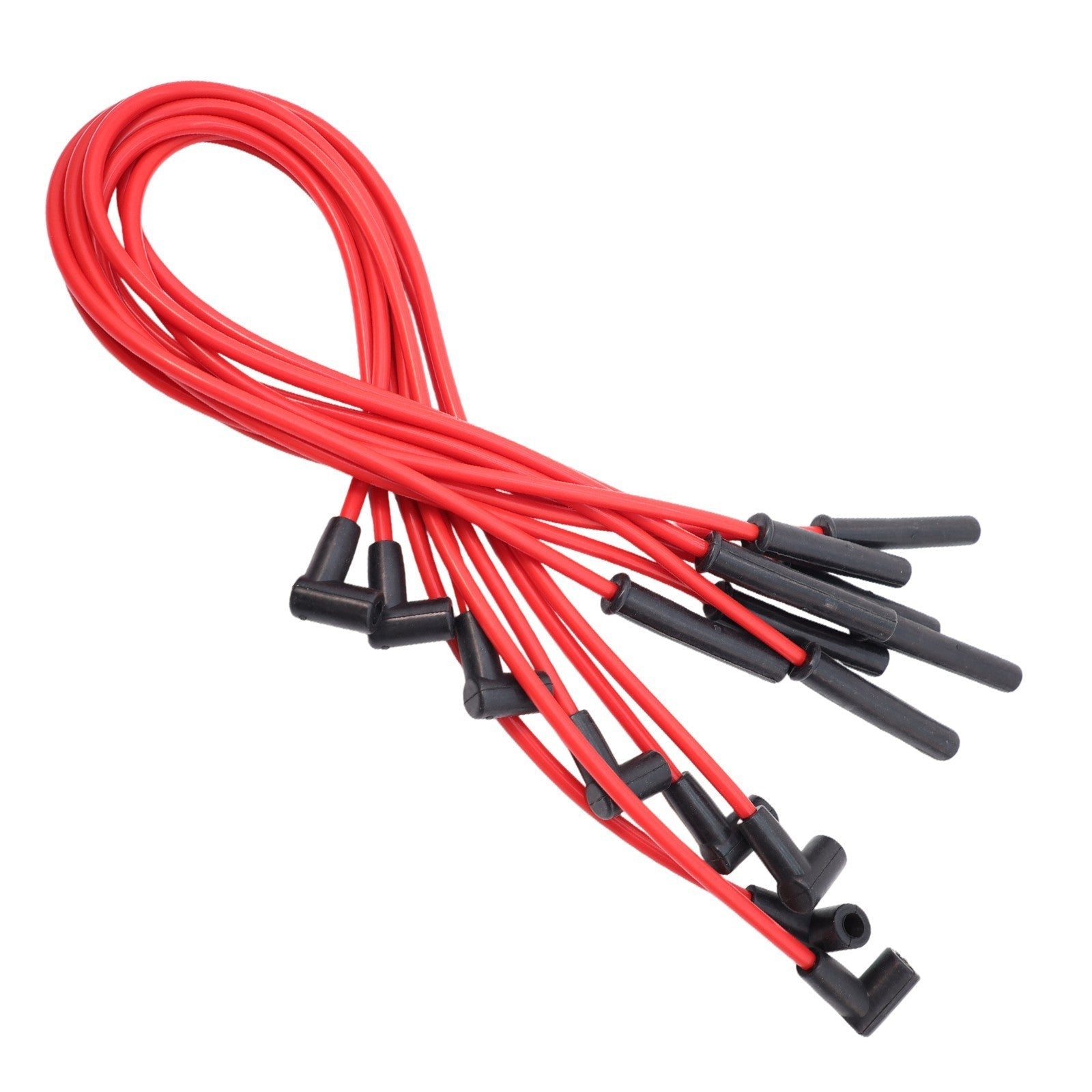For Ford Big Block FE 351C 8.5 mm 8x Red HEI Distributors Spark Plug Wire Set