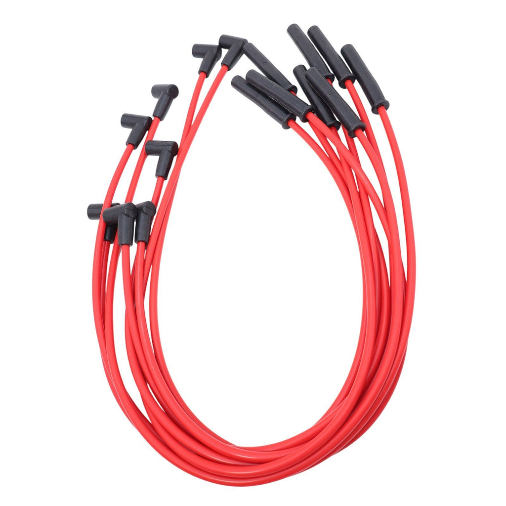 For Ford Big Block FE 351C 8.5 mm 8x Red HEI Distributors Spark Plug Wire Set