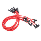 For Ford Big Block FE 351C 8.5 mm 8x Red HEI Distributors Spark Plug Wire Set