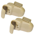 For Mazda 3 Mazda 6 Mazda MPV 2X Sun Visor Clip Beige NEW LC6269261B30