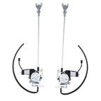 2x Front LH&RH Power Window Regulator w/Motor For Freightliner Columbia Coronado