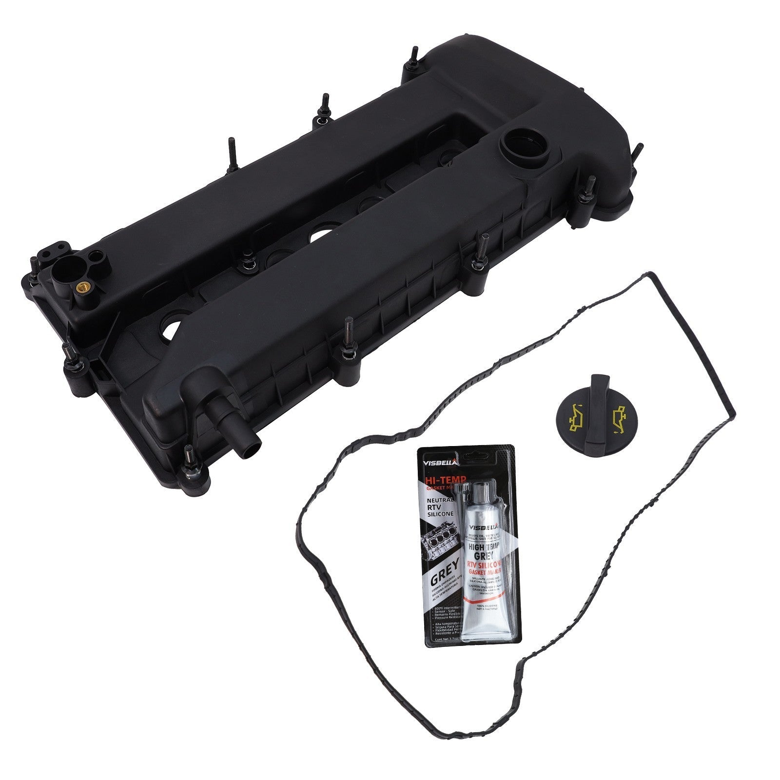 Engine Valve Cover Set For Ford Escape Focus Transit Connect 2.0L 2.3L 2005-2013