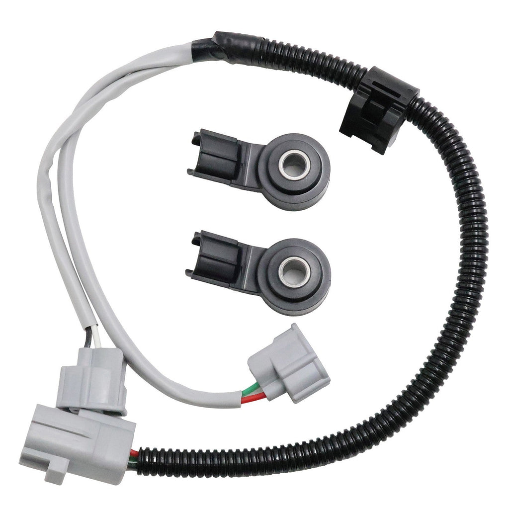 2Pcs For Toyota LEXUS RX400H 03-10 Engine Knock Sensor&Harness Wire 82219-48010